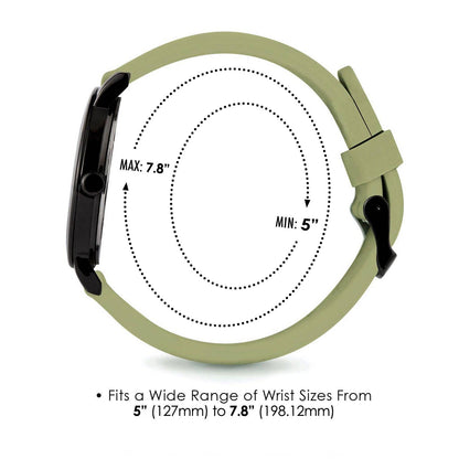 Black Dial Original Scrub Watch | Nurse Watch | Quartz Watch