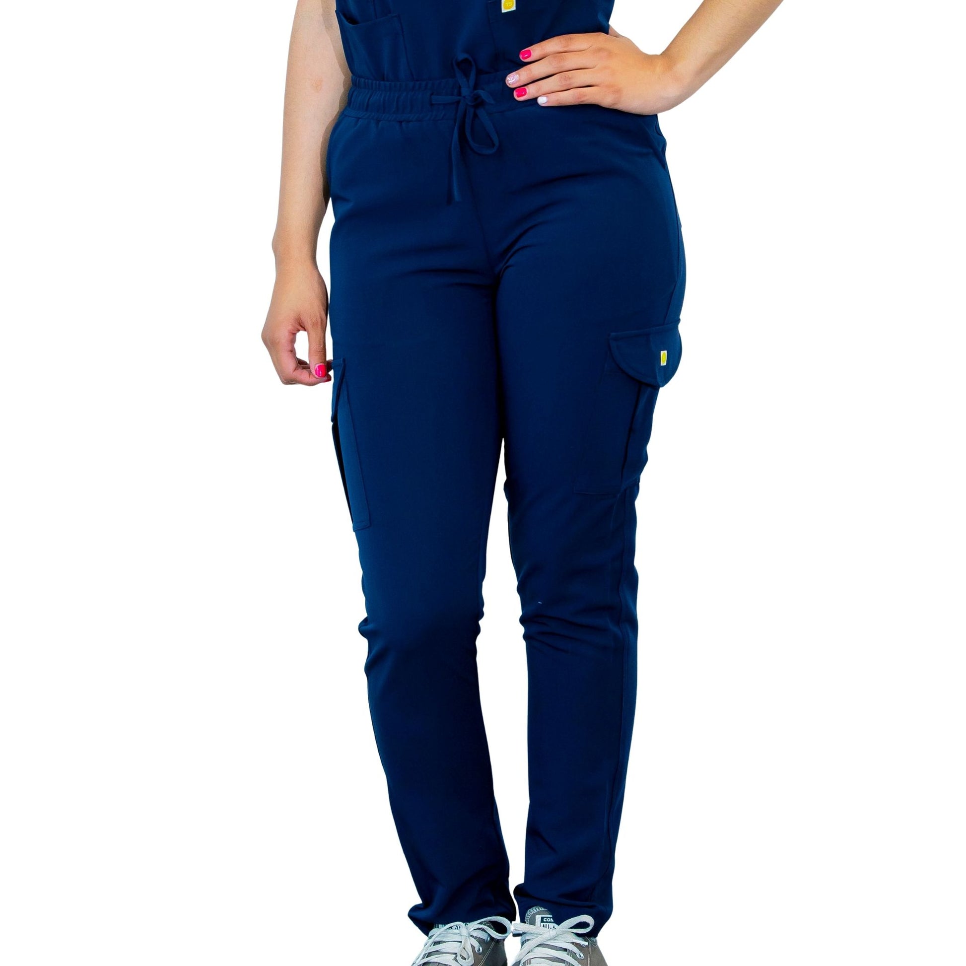 The Ivy - Women's Scrub Pants - Straight Leg, Modern Fit - Back View