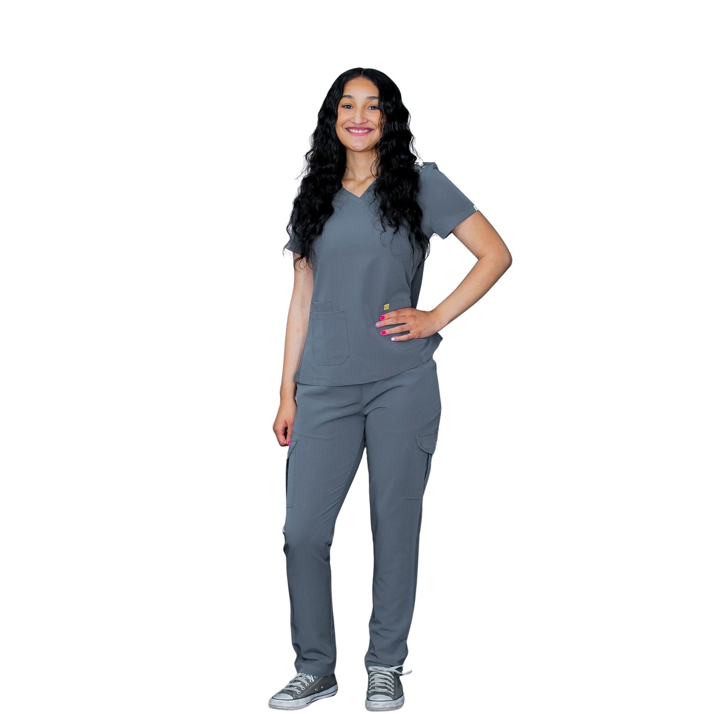 The Ivy - Women's Scrub Top – V-Neck, Modern Fit