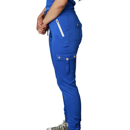 The Kiki - Women’s Scrub Pants – Cargo Jogger, Modern Fit
