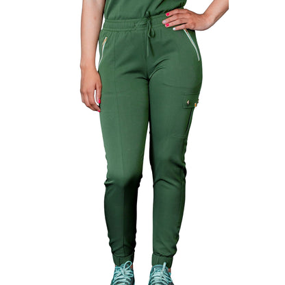The Kiki - Women’s Scrub Pants – Cargo Jogger, Modern Fit