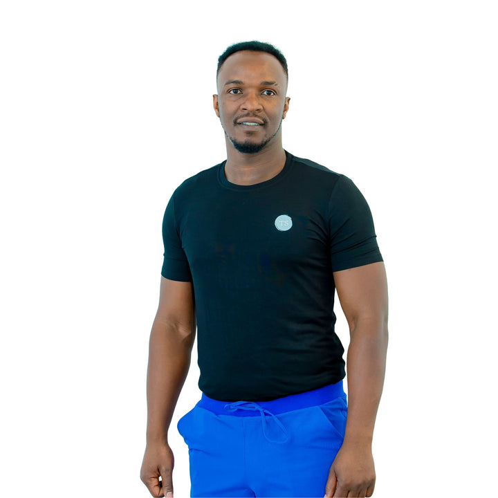 The Eli – Men’s Underscrub Top – Short Sleeve, Modern Fit - Tulia Scrubs