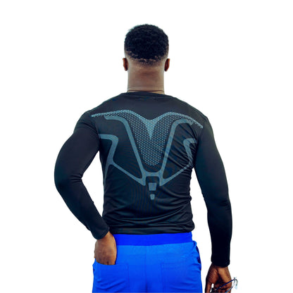 The Kai – Men’s Underscrub Top – Long Sleeve, Fitted