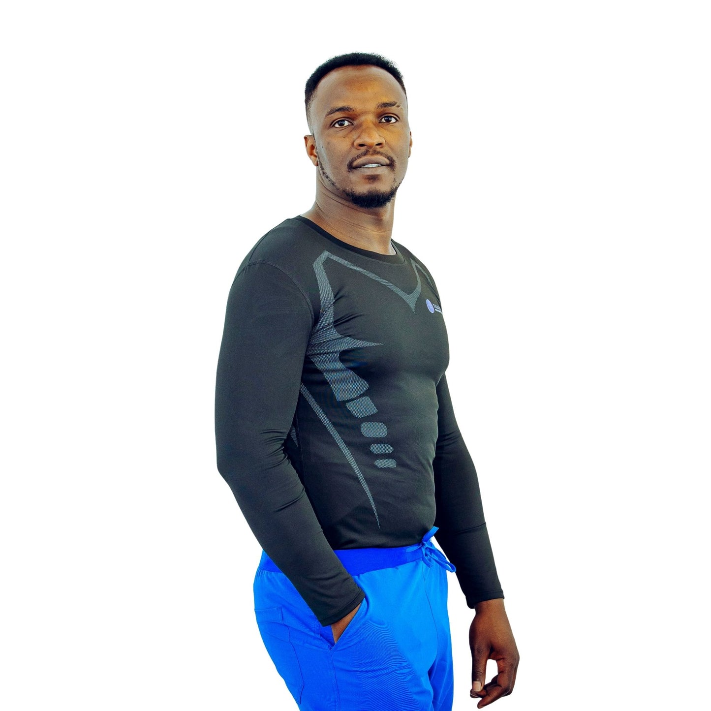 The Kai – Men’s Underscrub Top – Long Sleeve, Fitted