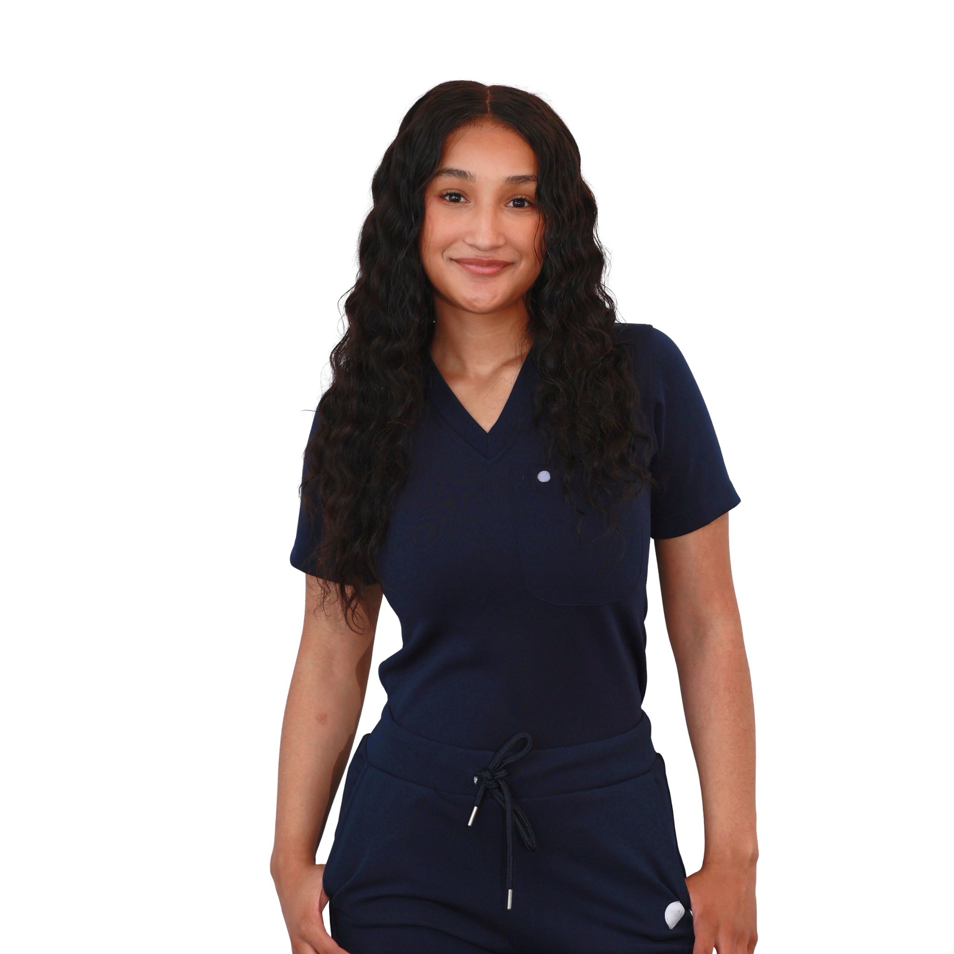 The Sheila – Women’s Scrub Top – V-Neck, Relaxed Modern Fit - Image 9