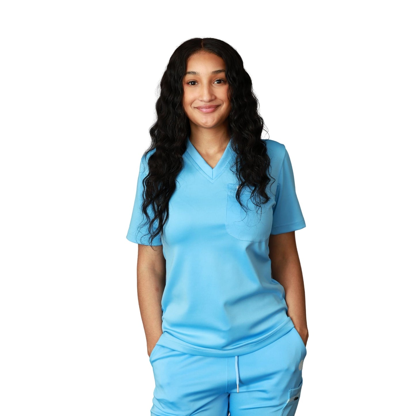 The Sheila – Women’s Scrub Top – V-Neck, Relaxed Modern Fit
