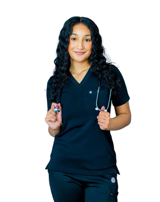 The Sheila – Women’s Scrub Top – V-Neck, Relaxed Modern Fit