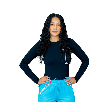 The Amara – Women’s Underscrub Top – Long Sleeve, Fitted