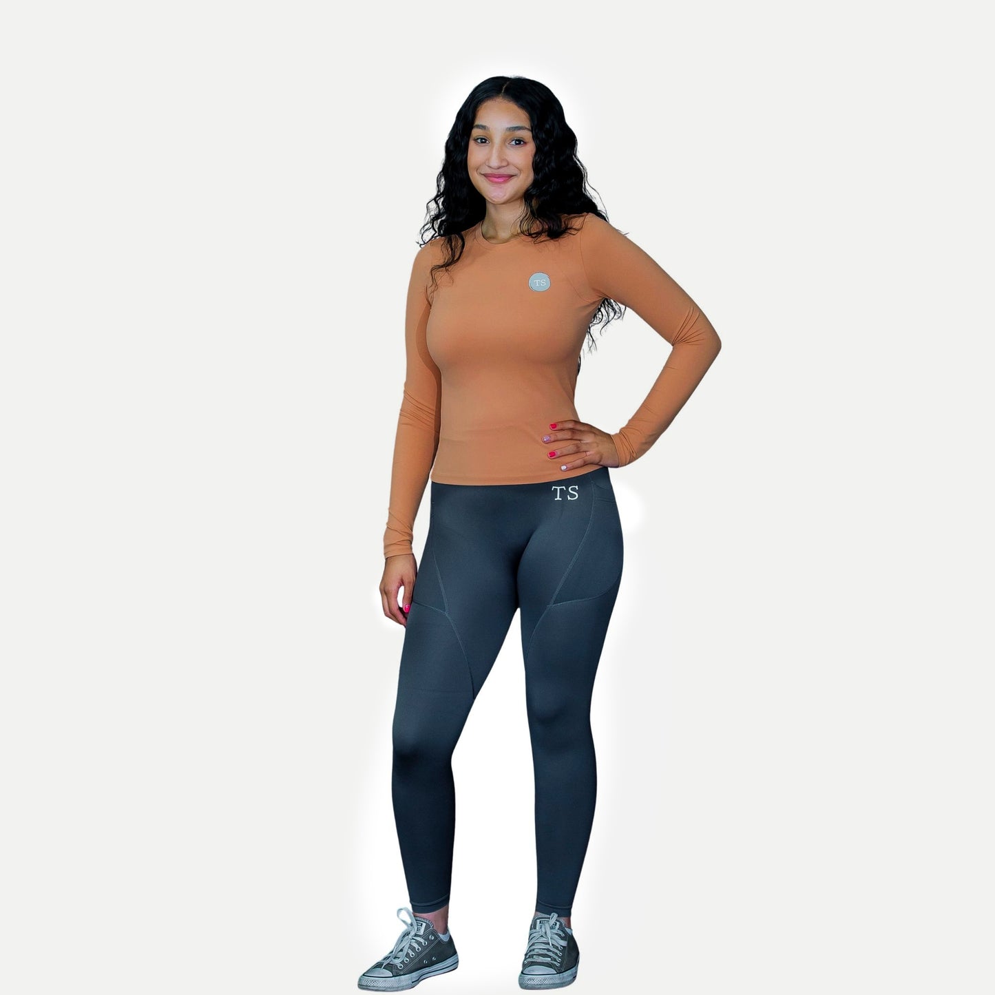 The Amara – Women’s Underscrub Top – Long Sleeve, Fitted